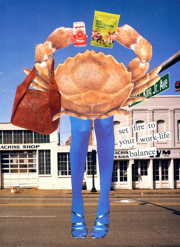 set fire to your work-life balance